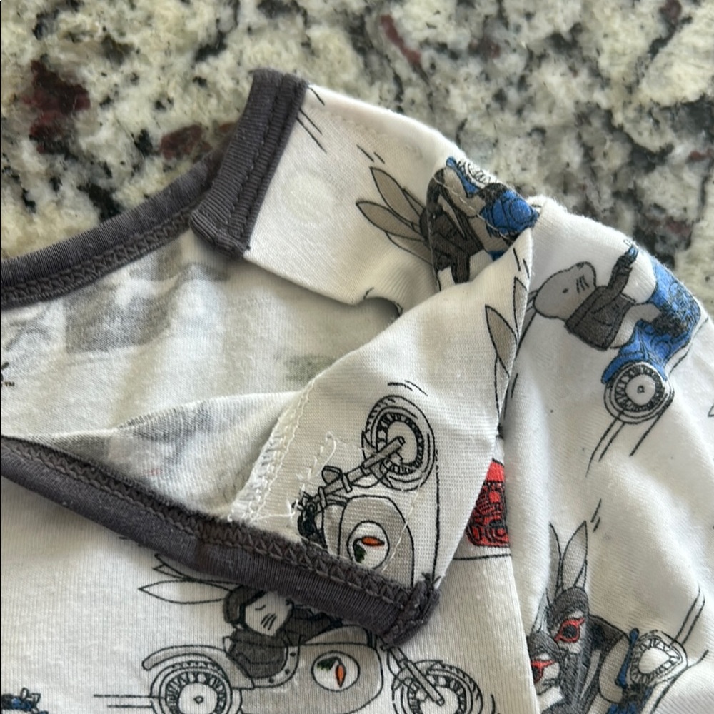 Magnetic Me Rabbit Motorcycle PJ Set - Picture 4 of 10